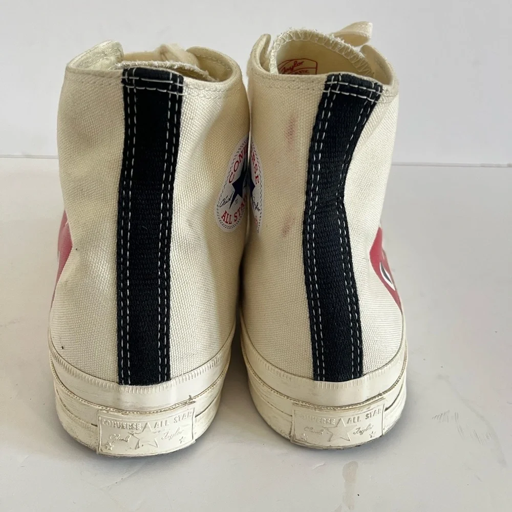 Converse Comme des Garcons Chuck Taylor Sneakers Men 12 Women 14
